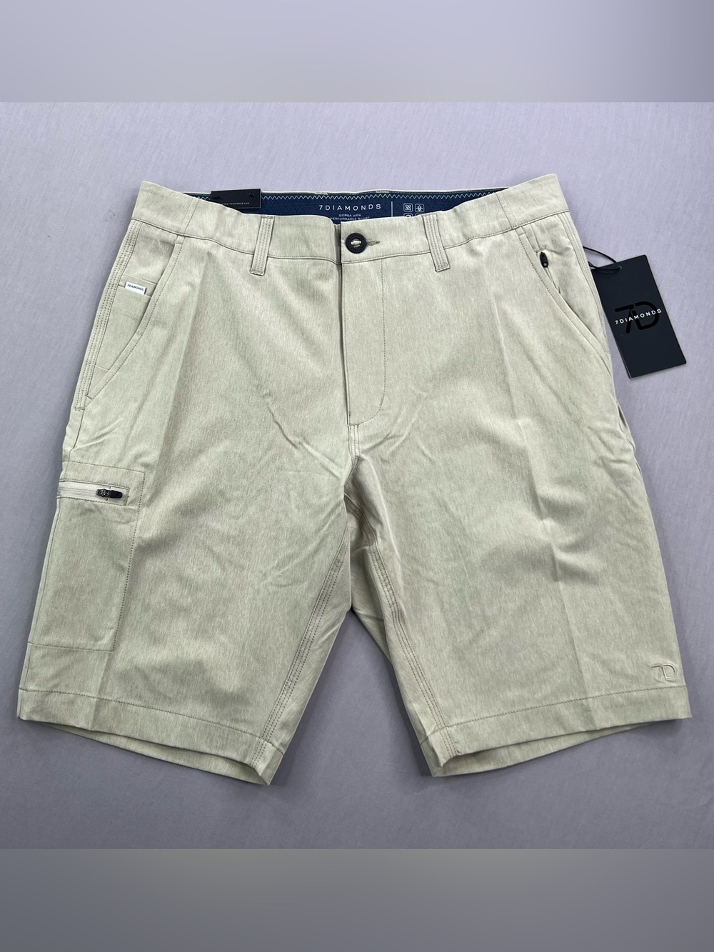 7 DIAMONDS SIERRA HIGH PERFORMANCE WATER RESISTANT SHORTS